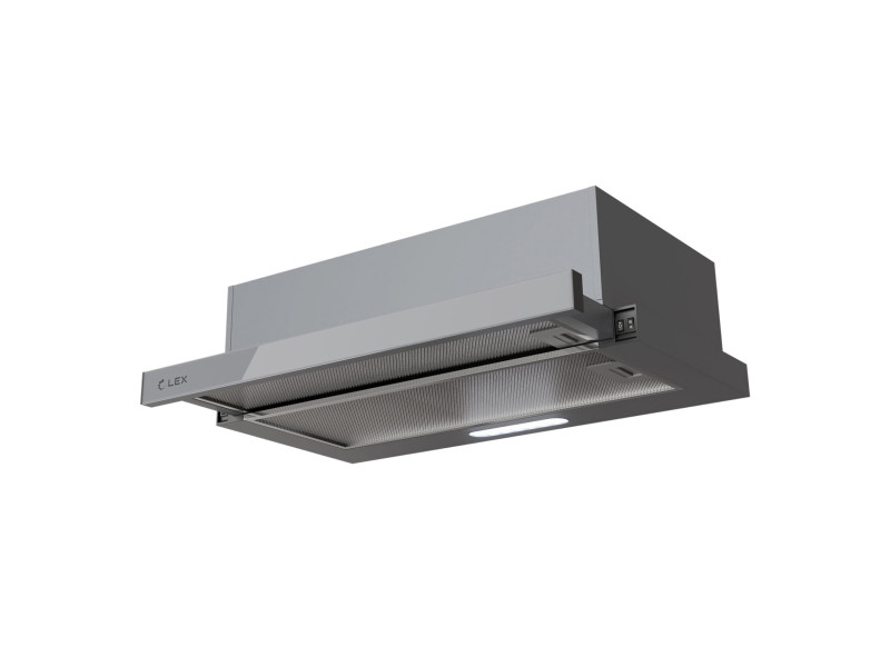 Вытяжка кухонная встраиваемая HUBBLE G 600 GREY