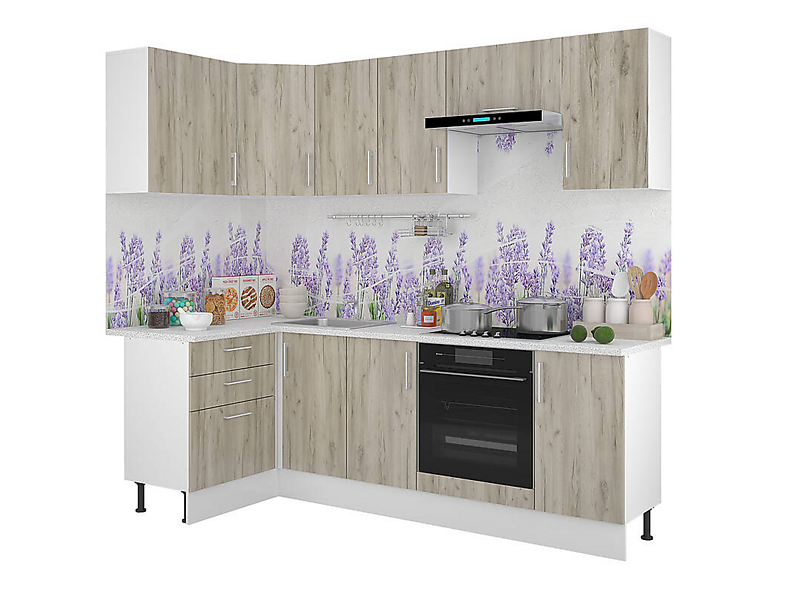 Кухня Европа — длина 2,4 м ширина 1,2 м