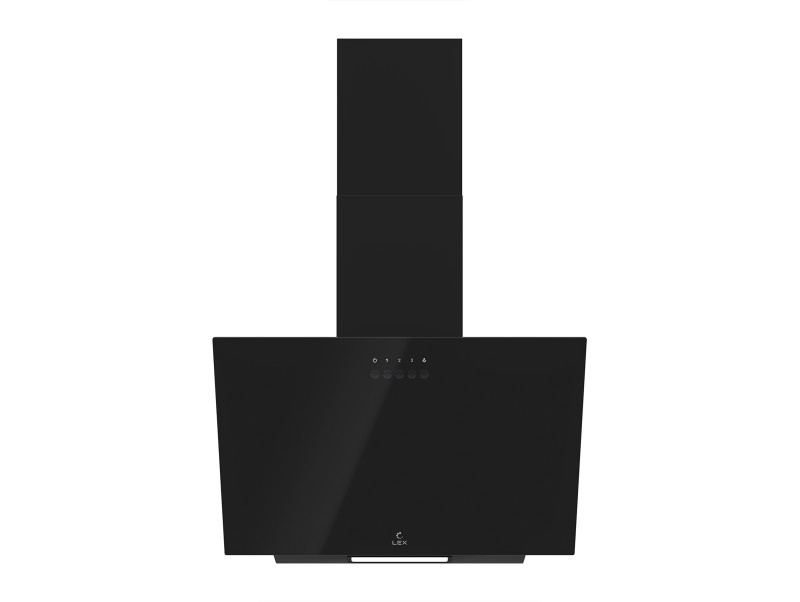 Вытяжка кухонная наклонная MOZA 450 BLACK