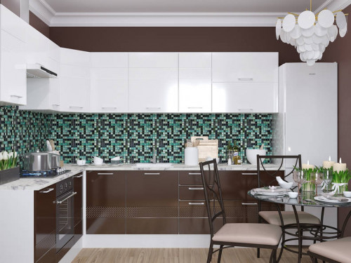 Кухня Люкс — длина 2,9 м ширина 2,1 м