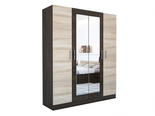 Шкаф Леси 4х створчатый Леси 160 см Шкаф Леси 4х створчатый Леси 160 см