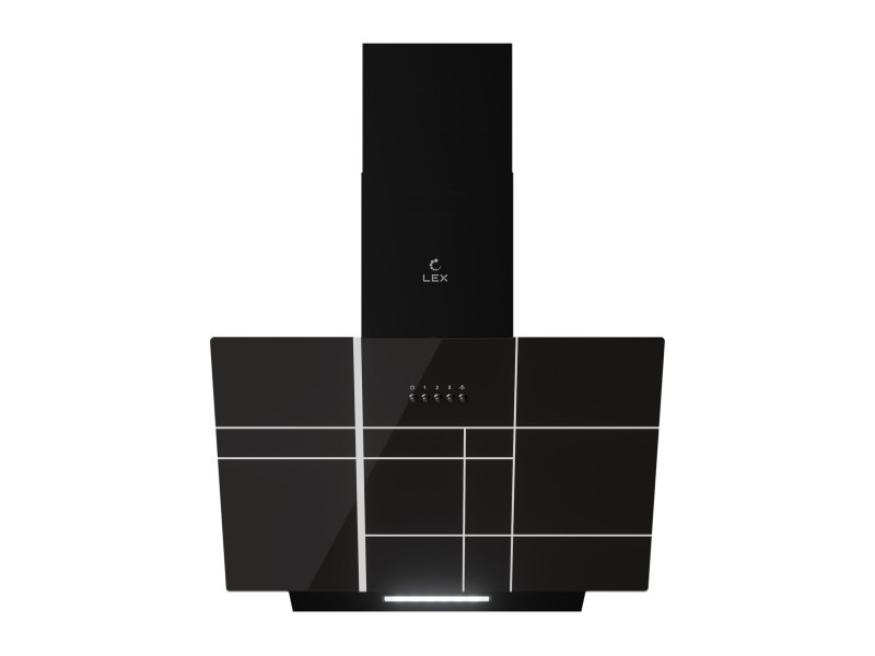 Вытяжка кухонная наклонная MOZA 600 R1 BLACK