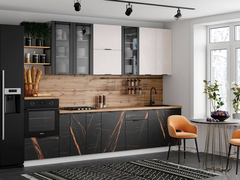 Кухня Ройс — 26 цветов фасада на выбор