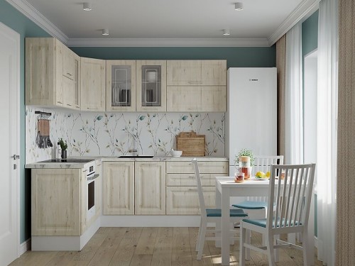 Кухня Классик — длина 2,2 м ширина 1,9 м