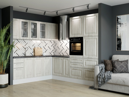 Кухня Классик - длина 2,7 м, ширина 2,2 м Кухня Классик - длина 2,7 м, ширина 2,2 м