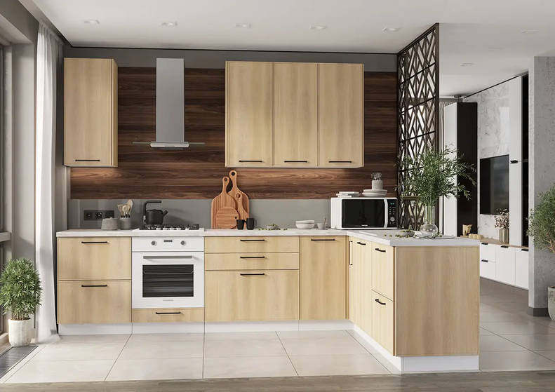 Кухня Либерти — длина 3 м ширина 2 м