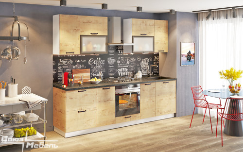 Кухня Крафт - длина 2,62 м