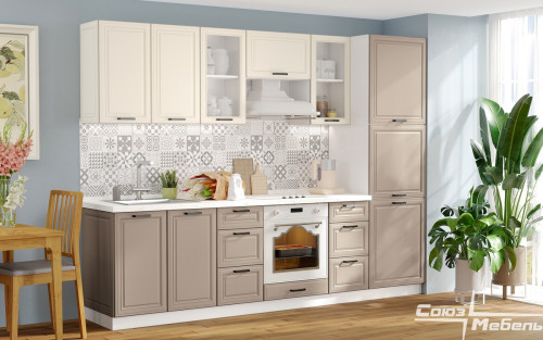 Кухня Марсель - длина 2,82 м Кухня Марсель - длина 2,82 м