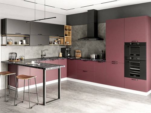 Кухня Ройс — 26 цветов фасада на выбор