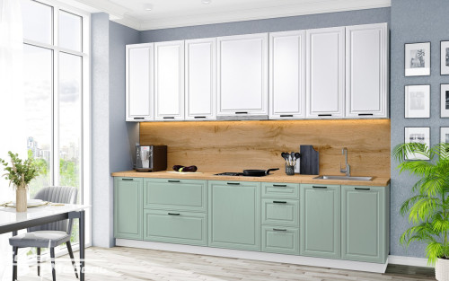 Кухня Марсель - длина 3,02 м Кухня Марсель - длина 3,02 м