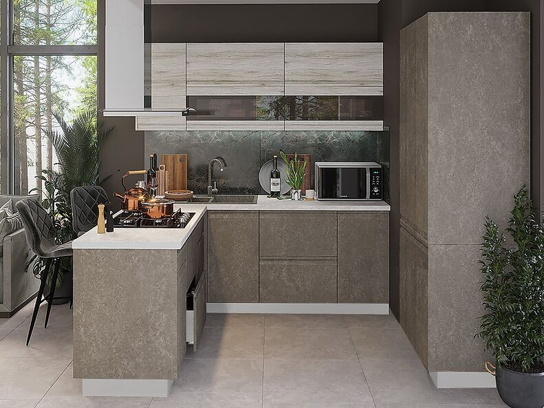 Кухня Бруклин — длина 2,6 м ширина 2 м