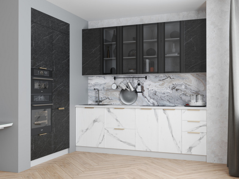 Кухня Монца - длина 2,4 м, ширина 1,2 м