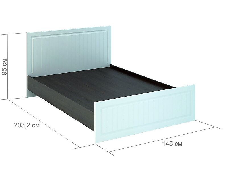 КР-900 (кровать) Прага 145 см КР-900 (кровать) Прага 145 см