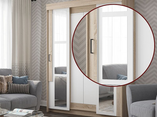 Зеркало к Шкафу-купе Виктор 27 см