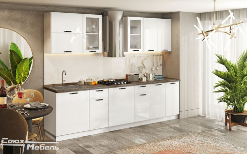 Кухня Модерн - длина 2,82 м Кухня Модерн - длина 2,82 м