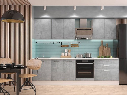 Кухня Оптима — длина 2,8 м