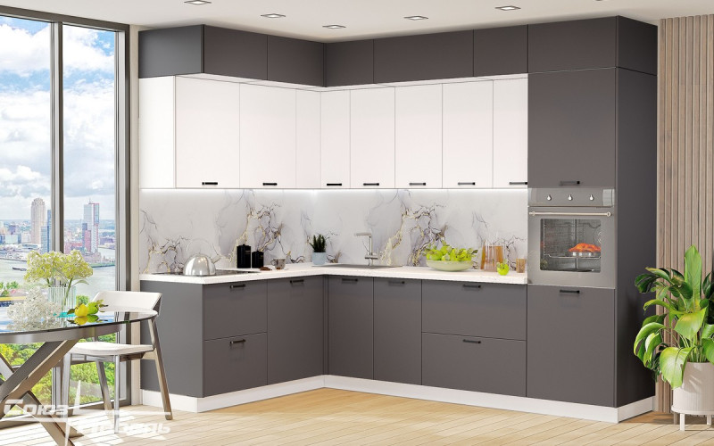 Кухня Модерн - длина 2,82 м, ширина 1,82 м