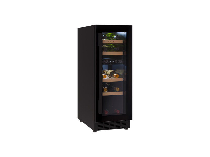 Винный шкаф отдельностоящий LWD3017BL dual zone