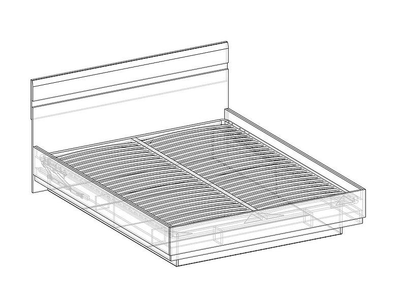 Кровать с подъёмным механизмом Ультра 127 см Кровать с подъёмным механизмом Ультра 127 см