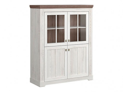 Шкаф витрина 2-хстворчатый Малый (440) Ривьера 122 см Шкаф витрина 2-хстворчатый Малый (440) Ривьера 122 см