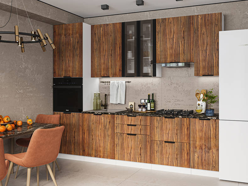 Кухня Норд — длина 2,2 м Кухня Норд — длина 2,2 м