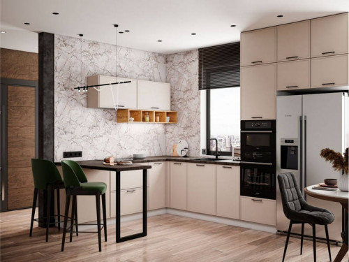 Кухня Марта — длина 3,7 м ширина 2,4 м