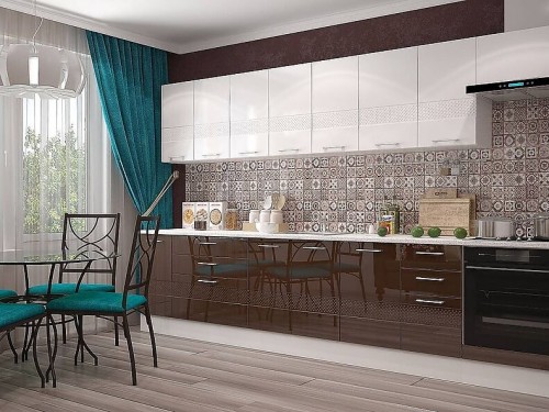 Кухня Люкс — длина 3,4 м Кухня Люкс — длина 3,4 м