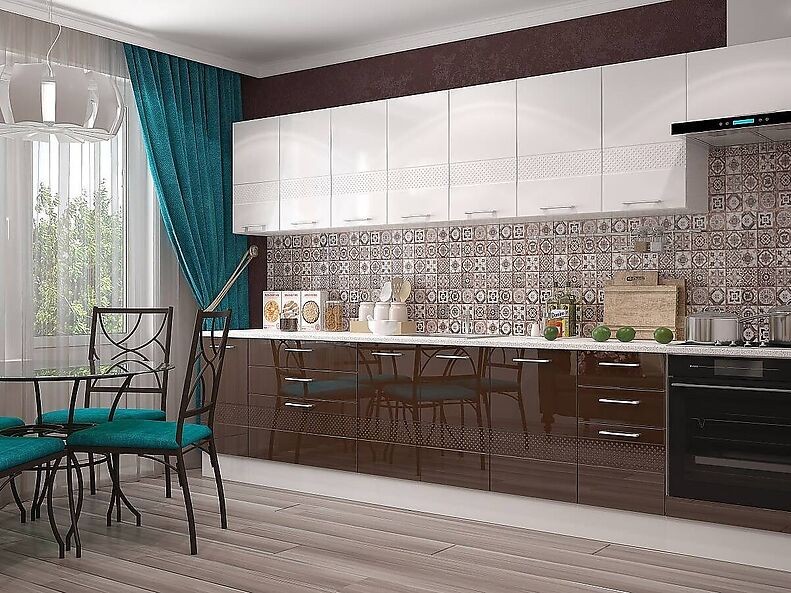 Кухня Люкс — длина 3,4 м