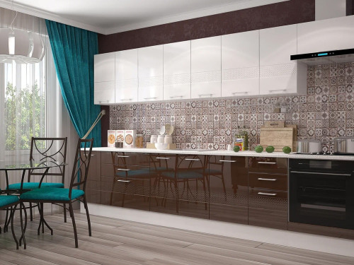 Кухня Люкс - длина 3,4 м Кухня Люкс - длина 3,4 м