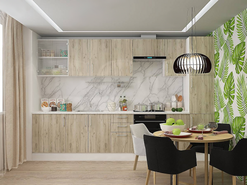 Кухня Европа — длина 3,3 м Кухня Европа — длина 3,3 м