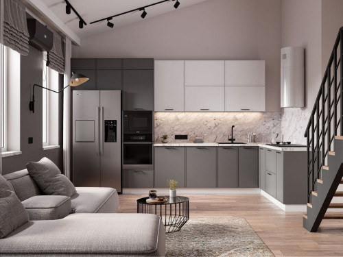 Кухня Марта - длина 4,4 м, ширина 2 м Кухня Марта - длина 4,4 м, ширина 2 м