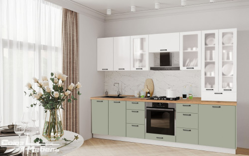 Кухня Модерн - длина 2,82 м Кухня Модерн - длина 2,82 м