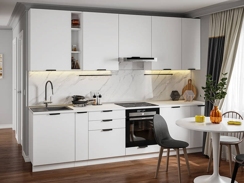 Кухня Норд — длина 3 м Кухня Норд — длина 3 м