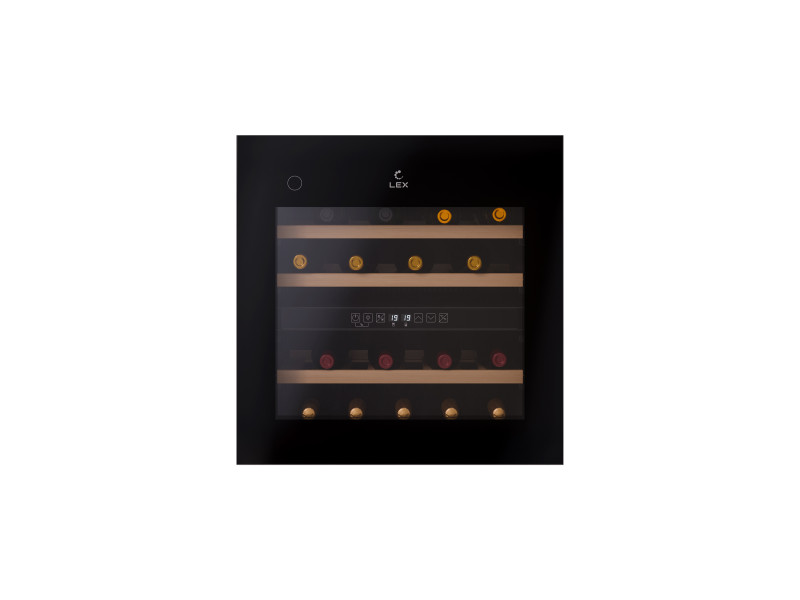 Винный шкаф встраиваемый LWD6036BL dual zone PP