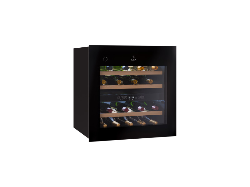 Винный шкаф встраиваемый LWD6036BL dual zone PP