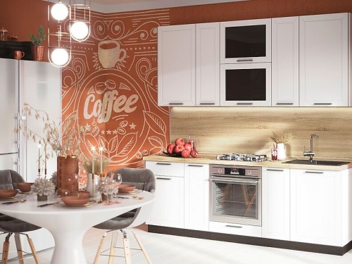 Кухня Глетчер 2,2 метра Кухня Глетчер 2,2 метра