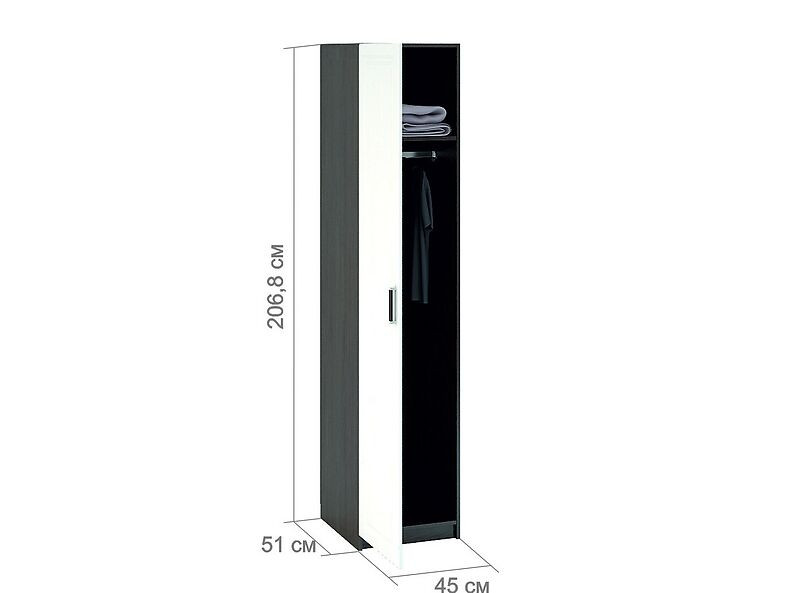 ШК-901 (шкаф1-створчатый) Прага 45 см ШК-901 (шкаф1-створчатый) Прага 45 см