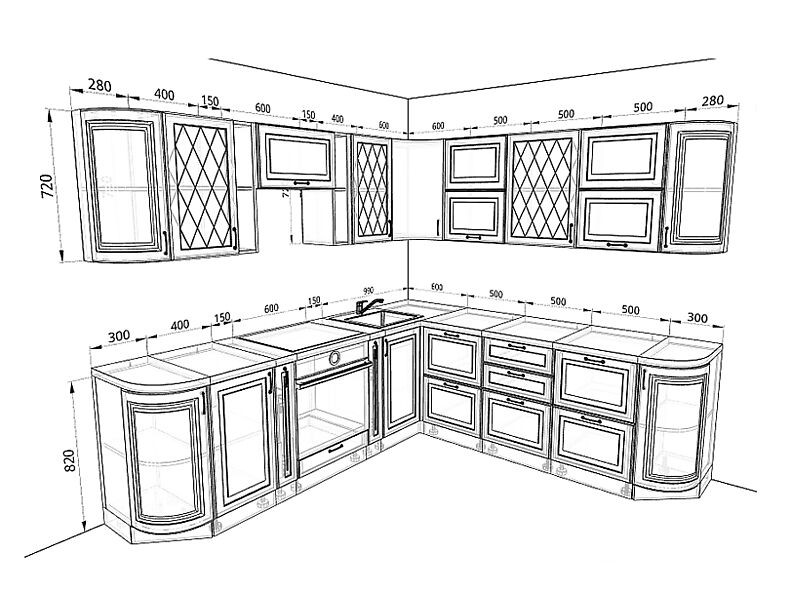 Кухня Ницца 2,6 метра