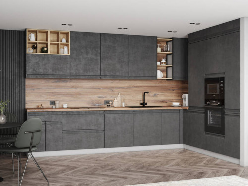 Кухня Скала — длина 3,7 м ширина 2,6 м Кухня Скала — длина 3,7 м ширина 2,6 м