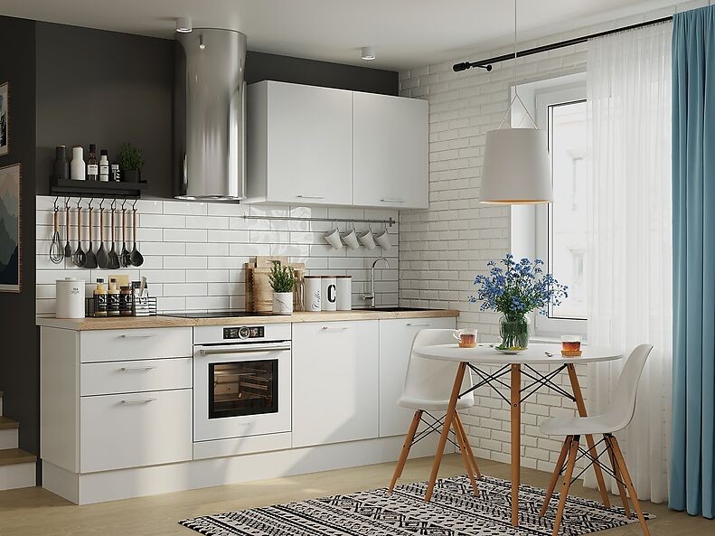 Кухня Оптима — длина 2,4 м