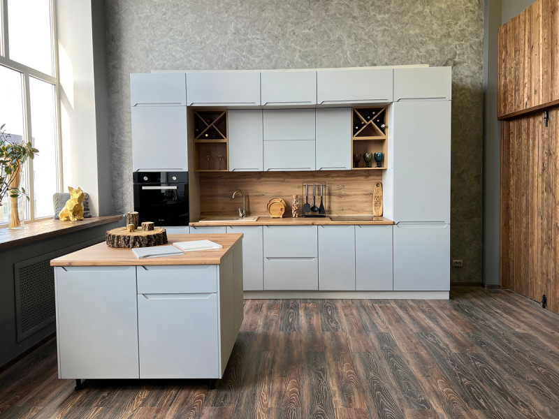 Кухня Тренто - длина 2,6 м, ширина 1,8 м