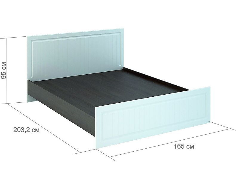 КР-901 (кровать) Прага 165 см КР-901 (кровать) Прага 165 см