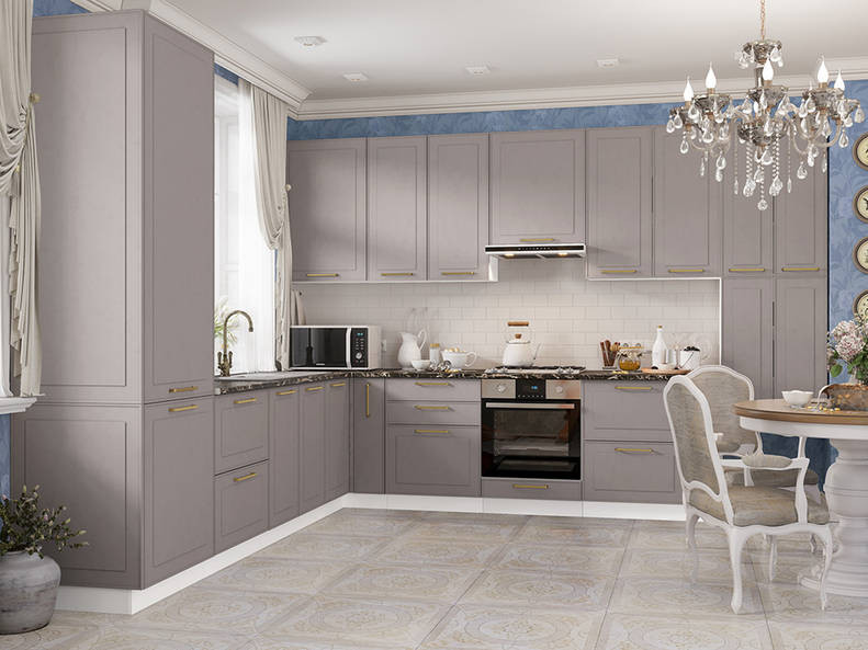 Кухня Милена — длина 3,4 м ширина 2,8 м