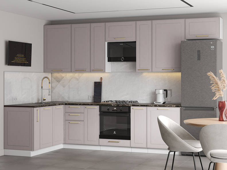 Кухня Милена — длина 3,4 м ширина 1,6 м