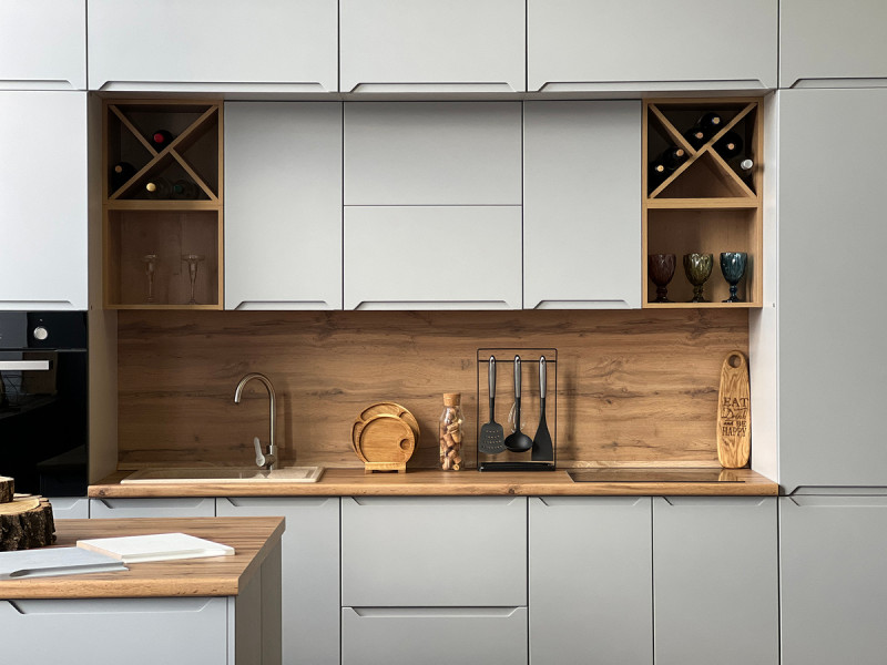 Кухня Тренто - длина 2,7 м, ширина 2,4 м