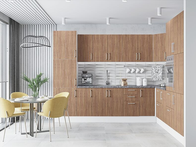 Кухня Европа — длина 3,2 м ширина 2,8 м