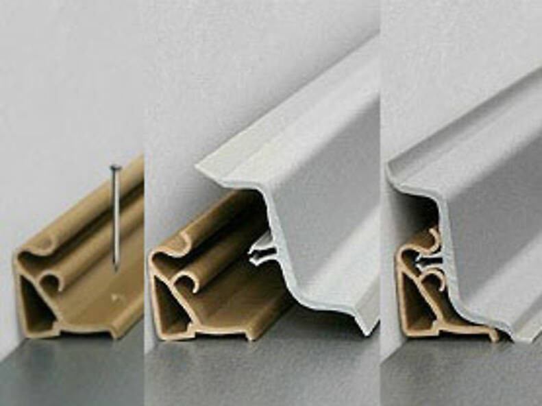 Плинтус вставочный Тростник (134М)