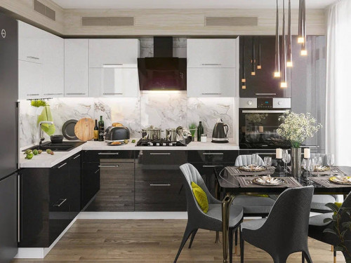 Кухня София — длина 3,4 м ширина 1,6 м