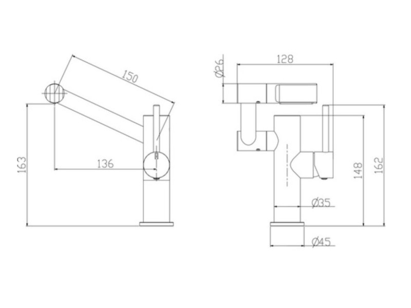 Смеситель Longran Techno LM1111