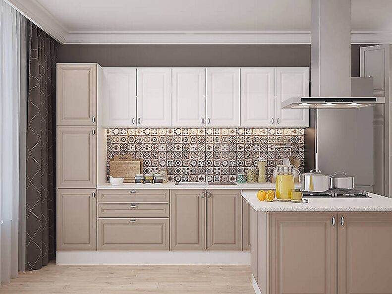 Кухня Ева — длина 2,9 м ширина 1,8 м